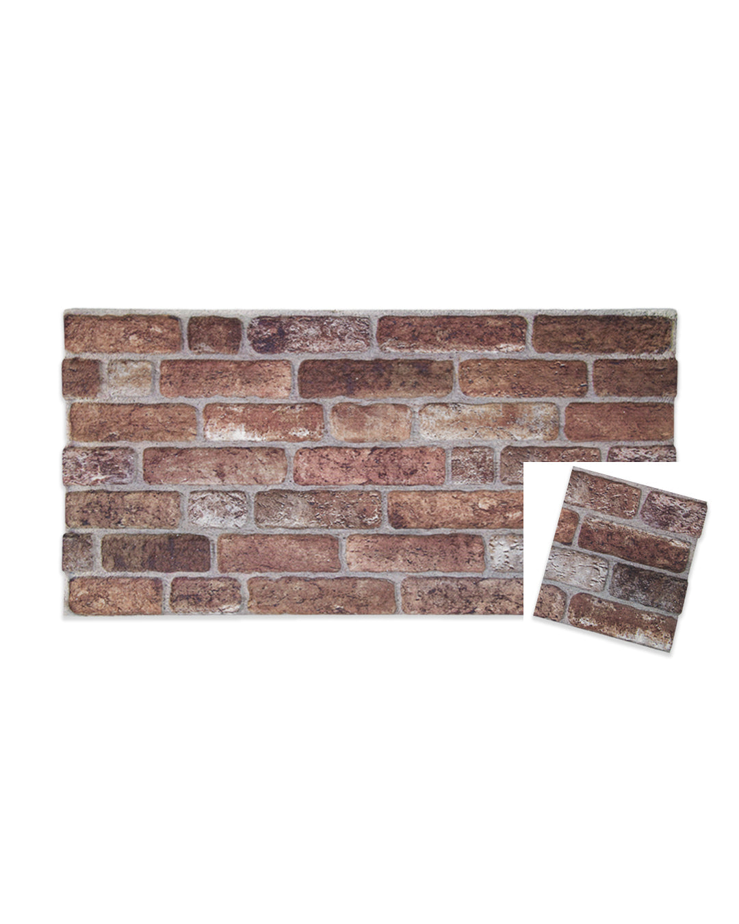 Wandverkleidung Steinoptik 50×100×2 cm | 3D Wandpaneele aus Styropor | Old Castle L-1907