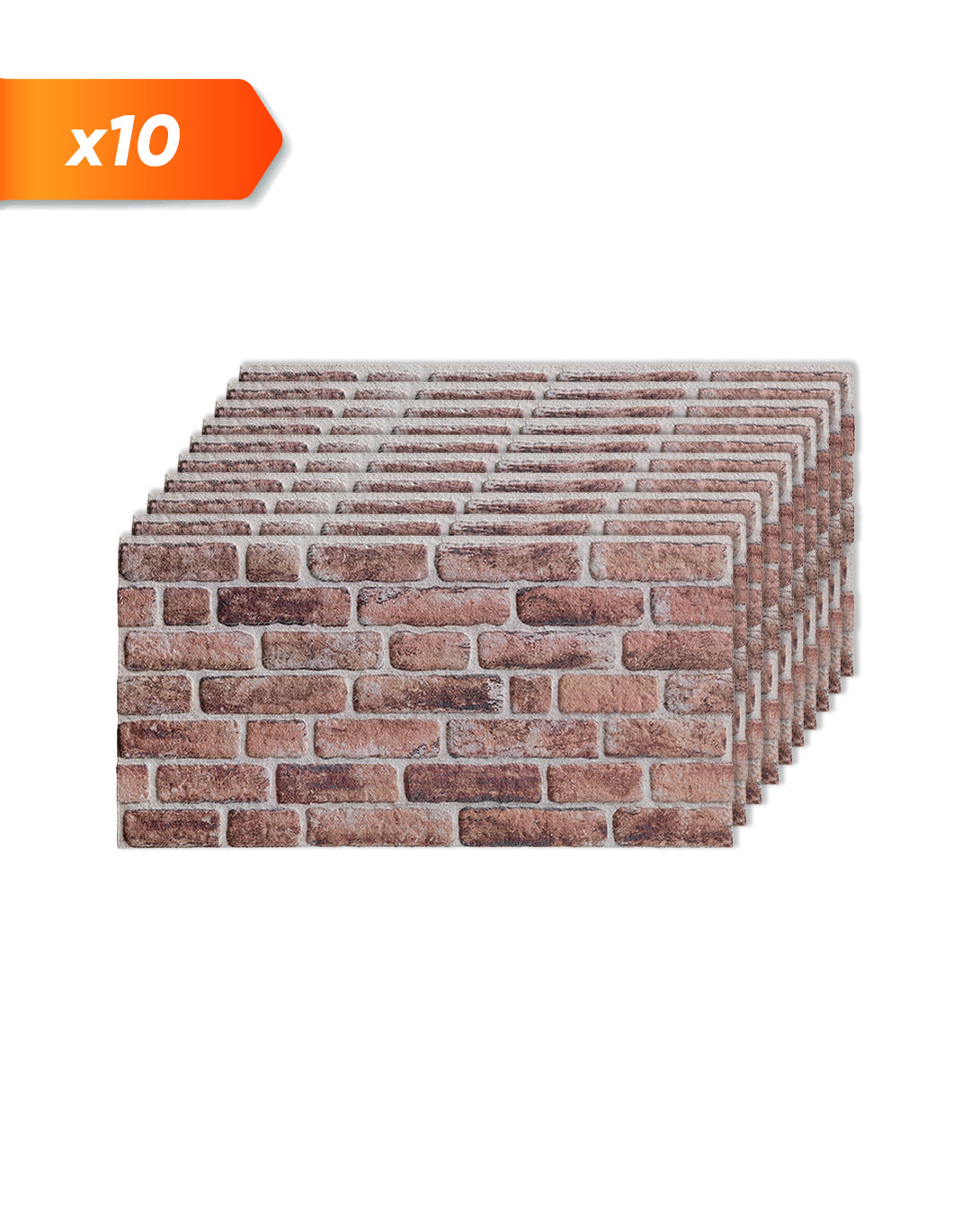 Wandverkleidung Steinoptik 50×100×2 cm | 3D Wandpaneele aus Styropor | Honey Coffee L-1919