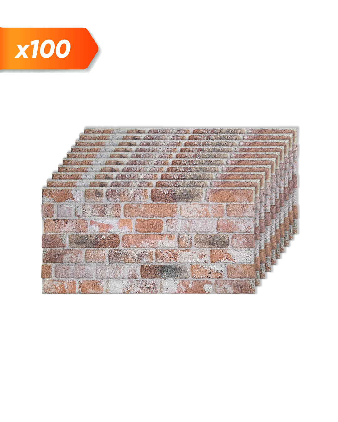 Wandverkleidung Steinoptik 50×100×2 cm | 3D Wandpaneele aus Styropor | Old Temple L-1925
