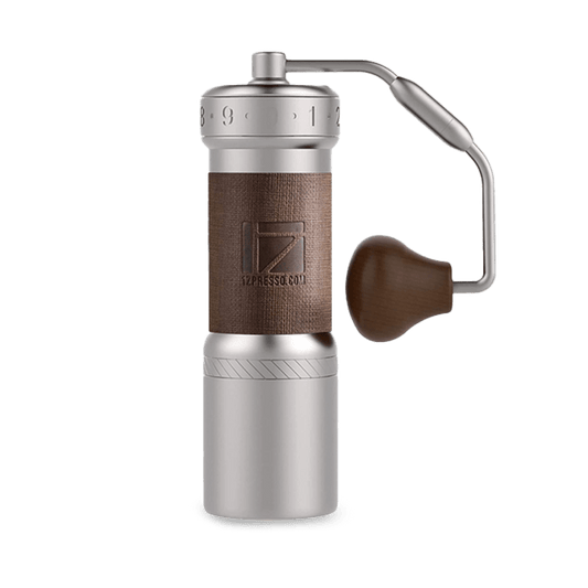 1Zpresso K-Ultra Handmühle – Silver & Iron Grey