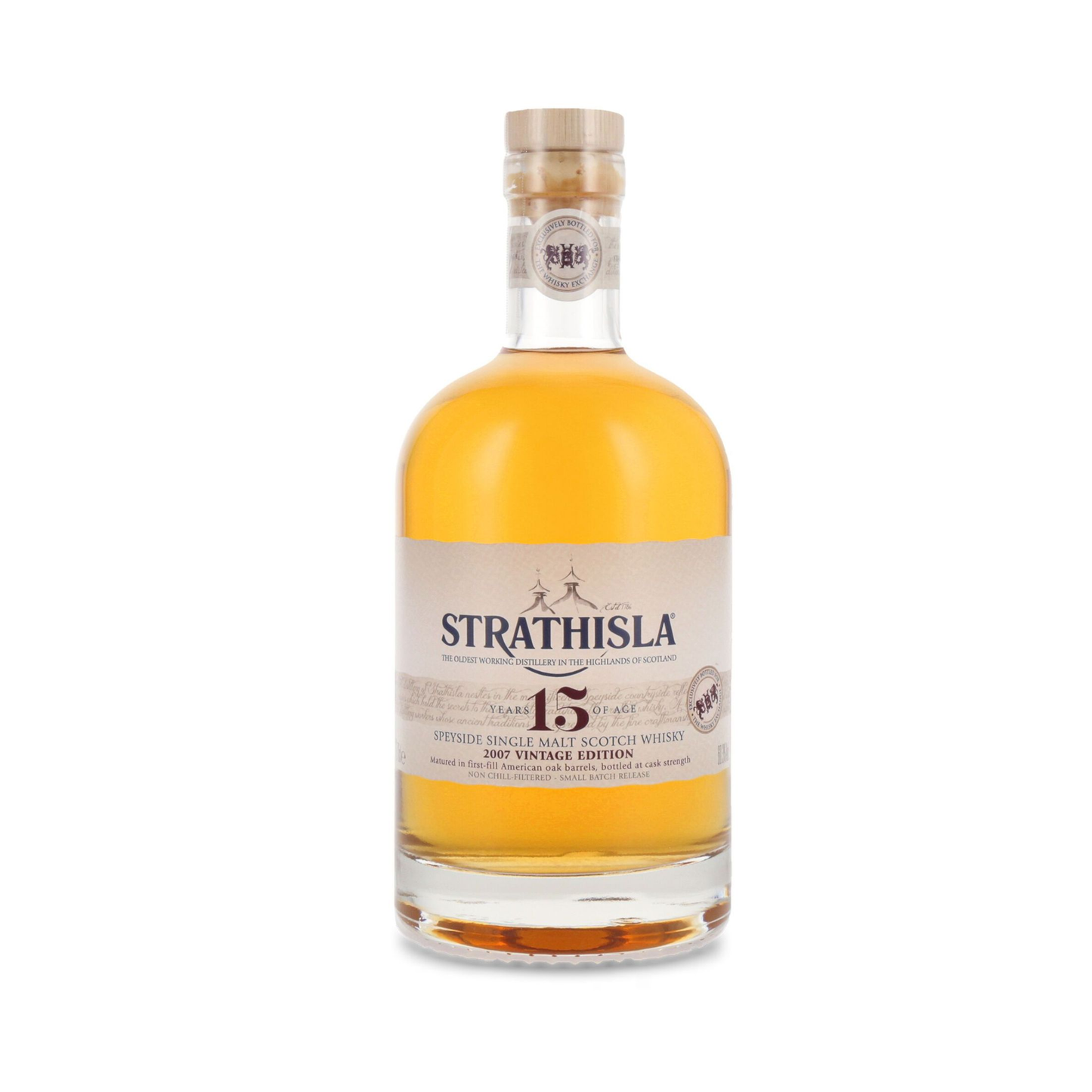 Strathisla 15 2007/2022 -  First-Fill American Oak Barrels