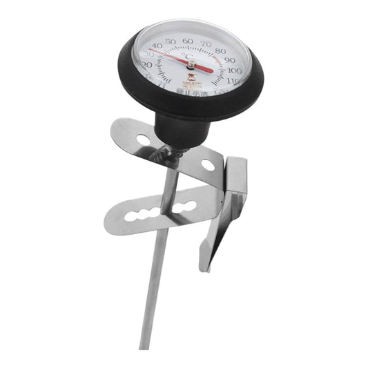 Timemore Analog-Thermometer mit Klemme – Edelstahl 0–120 °C