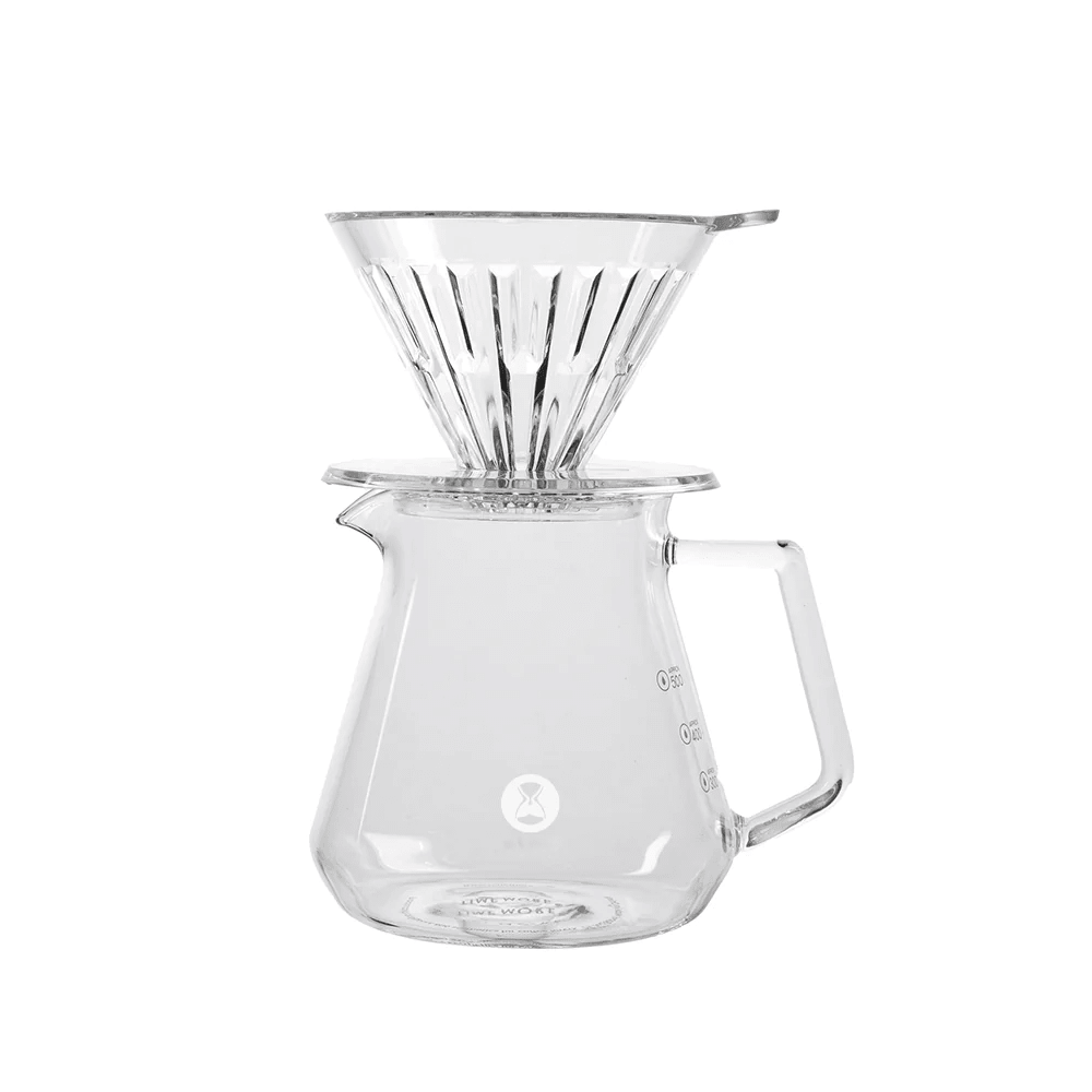 Timemore Crystal Eye Brewer 02 Set – Transparent (Dripper + 600-ml-Server)