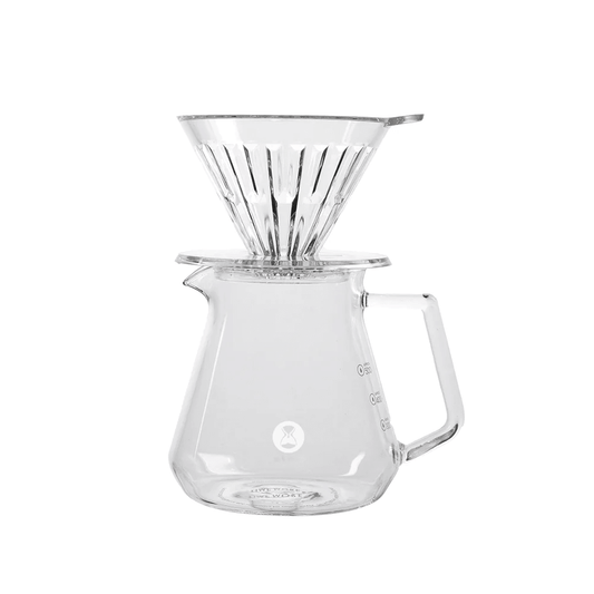Timemore Crystal Eye Brewer 02 Set – Transparent (Dripper + 600-ml-Server)