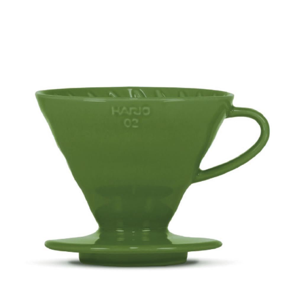 Hario Colour Edition V60-02 Keramik-Dripper (mit 40 Filtern)