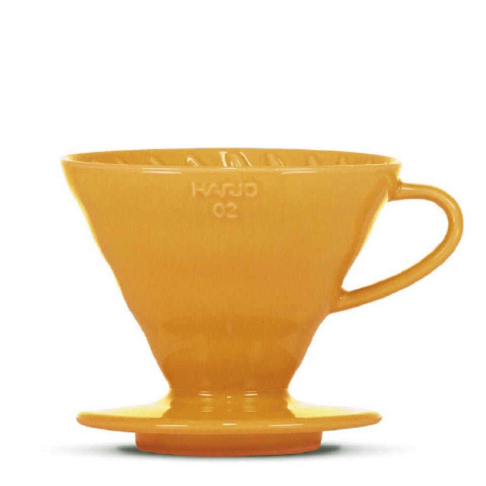 Hario Colour Edition V60-02 Keramik-Dripper (mit 40 Filtern)