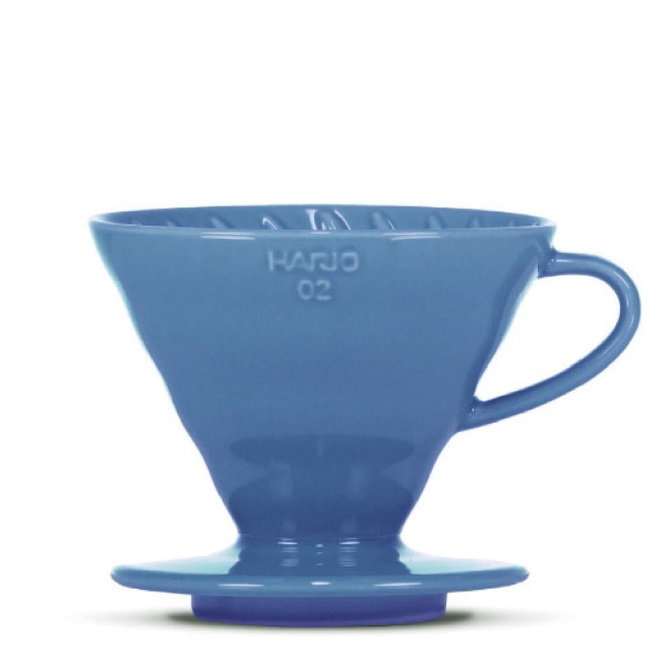 Hario Colour Edition V60-02 Keramik-Dripper (mit 40 Filtern)