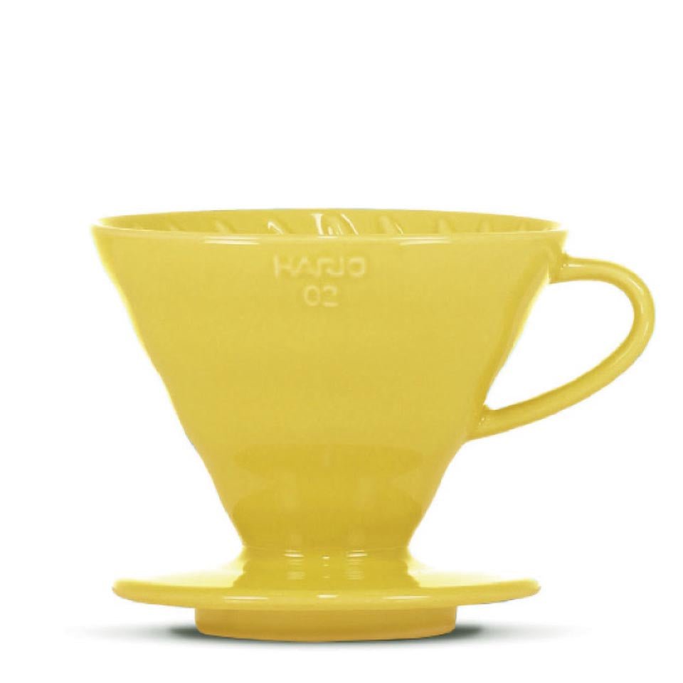 Hario Colour Edition V60-02 Keramik-Dripper (mit 40 Filtern)