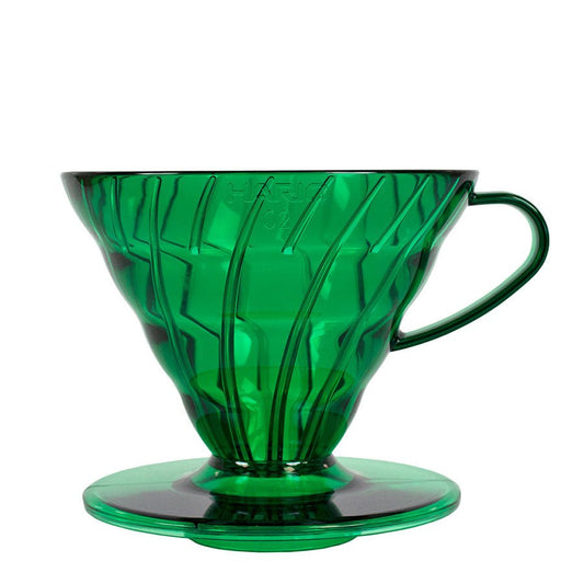 Hario V60-02 Plastik-Kaffee-Dripper mit 40 Filtern