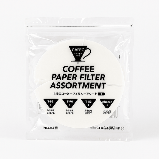 CAFEC 4P Papier-Filter Sortiment