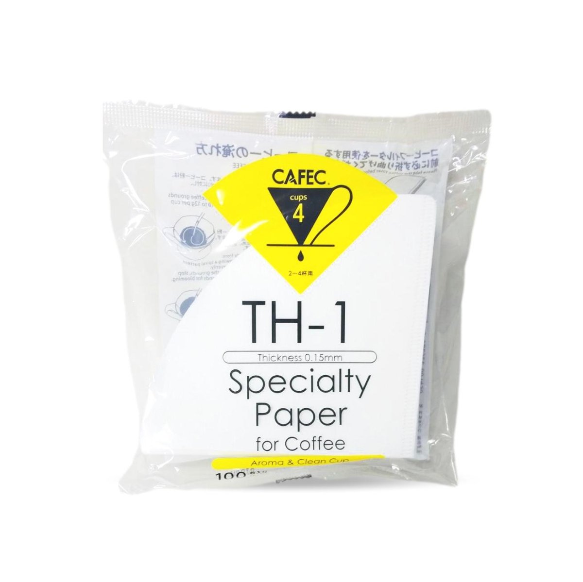 CAFEC Papier-Filter für helle Röstung (TH-1/T-92)