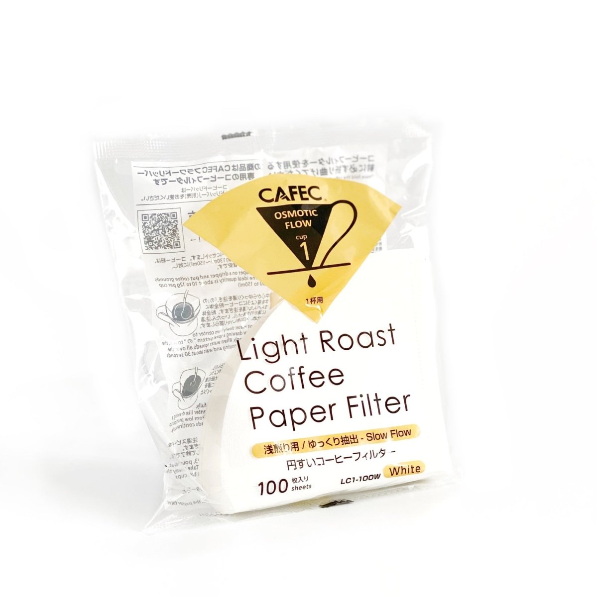 CAFEC Papier-Filter für helle Röstung (TH-1/T-92)