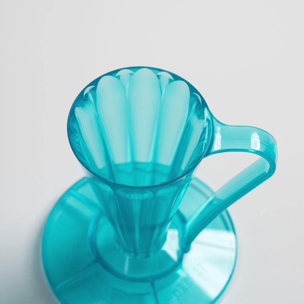 CAFEC Tritan Flower Dripper Deep 27 (Youmeca Blue)