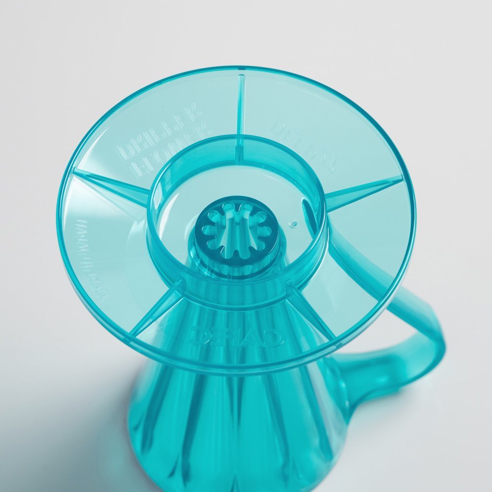 CAFEC Tritan Flower Dripper Deep 27 (Youmeca Blue)