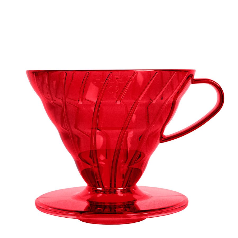 Hario V60-02 Plastik-Kaffee-Dripper mit 40 Filtern
