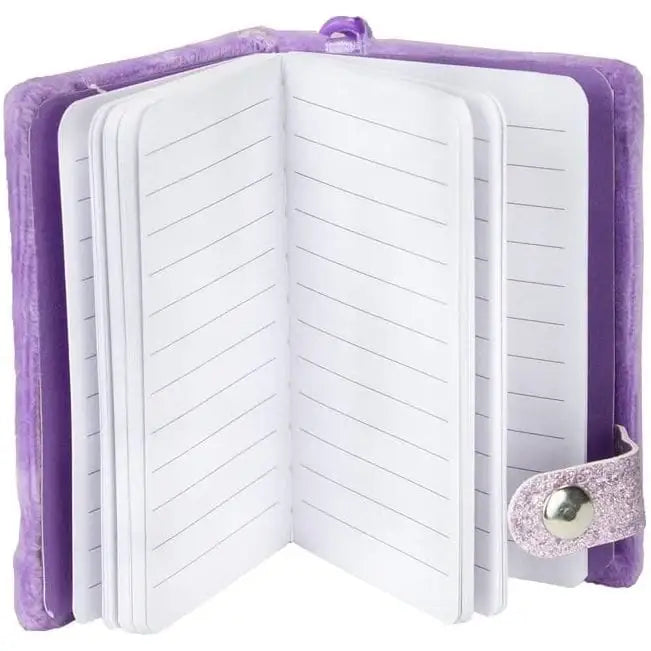 12 Stück Set Disney Lilo & Stitch – Mini-Plüsch-Notizbuch mit Clip (7 × 10 cm, sortiert im Display)