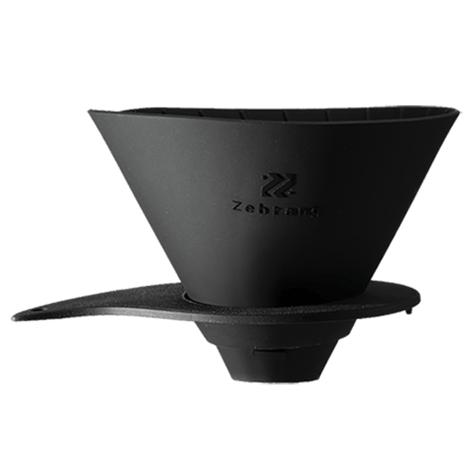 Hario Zebrang V60 Flat Dripper V02 – Faltbarer Reise-Dripper