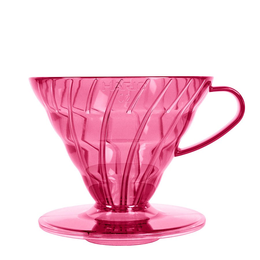 Hario V60-02 Plastik-Kaffee-Dripper mit 40 Filtern