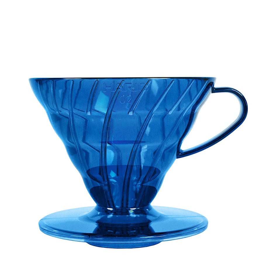 Hario V60-02 Plastik-Kaffee-Dripper mit 40 Filtern