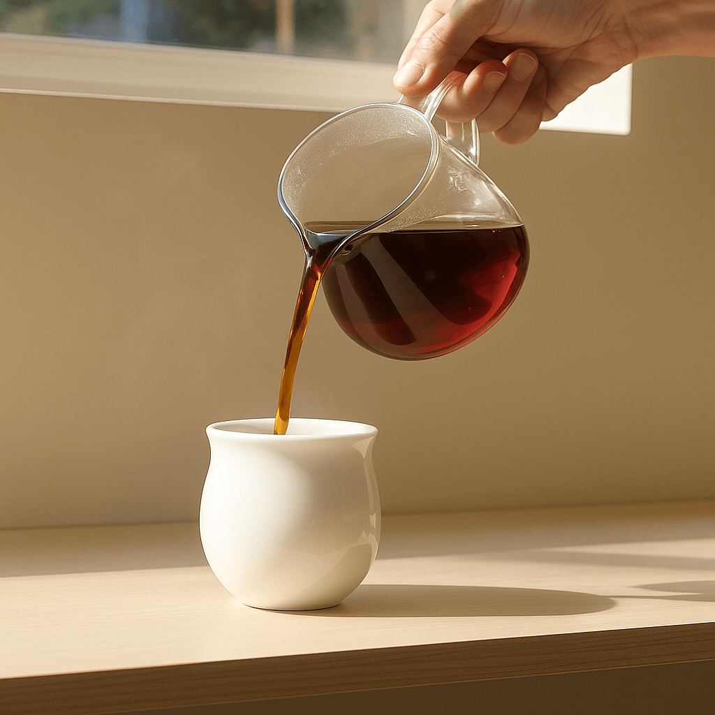 Origami Aroma Glas-Kaffee-Server