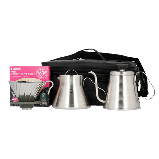 Hario Outdoor Coffee Basic Set – Komplettes Reise-Kaffee-Kit