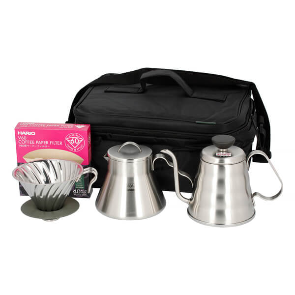 Hario Outdoor Coffee Basic Set – Komplettes Reise-Kaffee-Kit