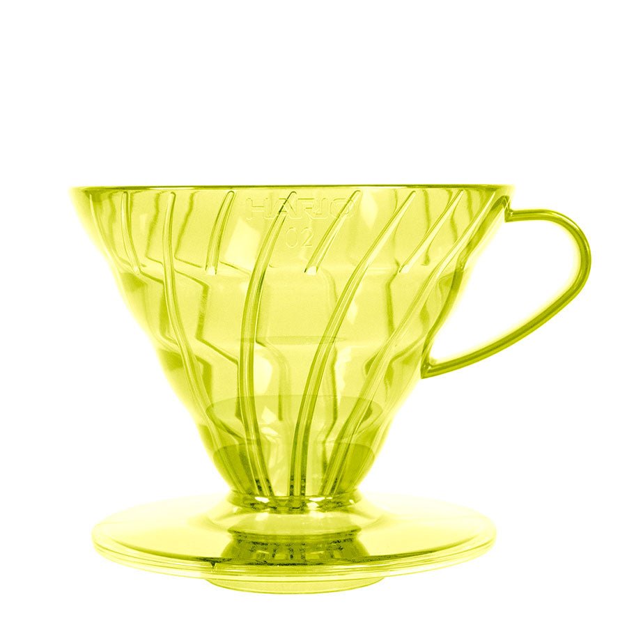 Hario V60-02 Plastik-Kaffee-Dripper mit 40 Filtern