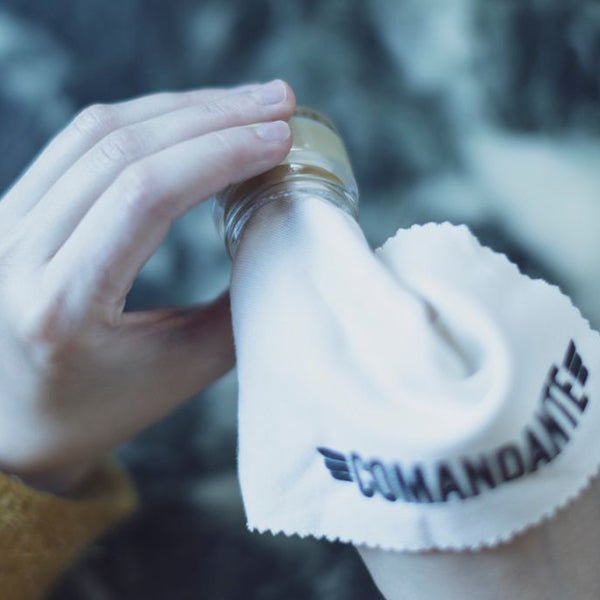 Comandante Baumwoll-Tuch – Premium-Reinigungs- & Polier-Tuch